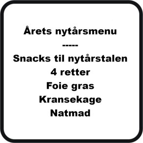 �rets nyt�rsmenu (4 retter +) 2025/2026