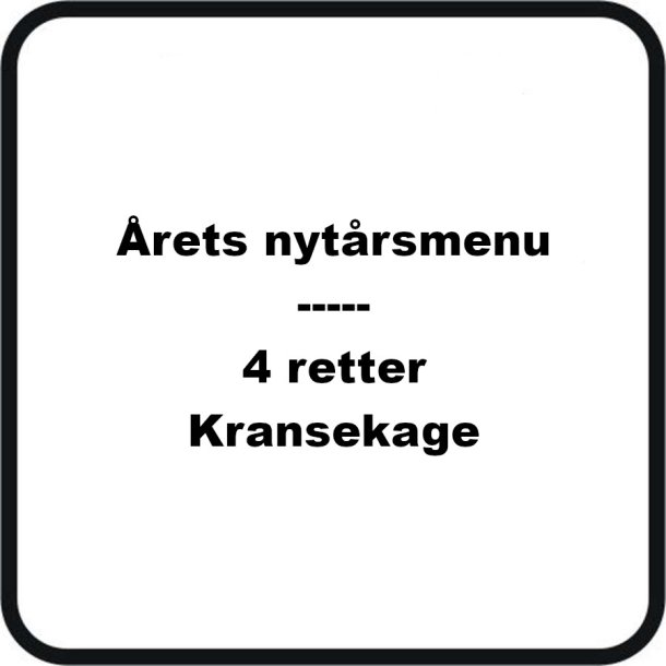 �rets nyt�rsmenu (4 retter) 2025/2026